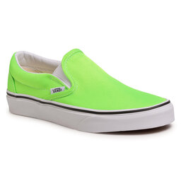 Vans Гуменки Vans Classic Slip-On VN0A4U38WT51 (Neon)Green Gecko/Tr Wht