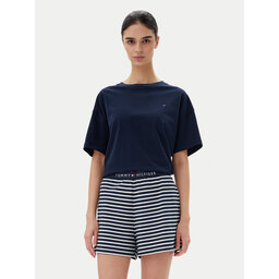 Tommy Hilfiger Tommy Hilfiger Pyjama UW0UW05760 Dunkelblau Regular Fit
