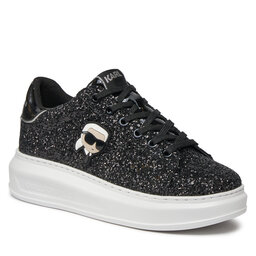 KARL LAGERFELD Tenisice KARL LAGERFELD KL62573N Heavy Glitter Black GS0