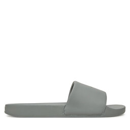 Calvin Klein Nazouváky Calvin Klein Pool Slide W/ Ck Square HM0HM01754 Šedá
