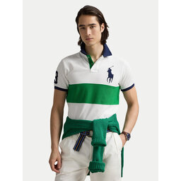 Polo Ralph Lauren Polo Ralph Lauren Polo marškinėliai 710969619001 Balta Custom Slim Fit