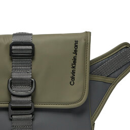 

Сумка на пояс Calvin Klein Jeans K50K511508 Dark Grey/Dusty Olive 0IO, Зелений