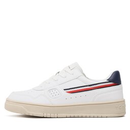 

Снікерcи Tommy Hilfiger Stripes Low Cut Lace-Up Sneaker T3X9-32848-1355 S White 100, Білий