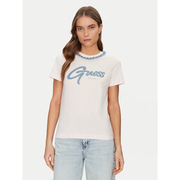 Guess Guess Футболка W5GI03I3Z14 Рожевий Regular Fit