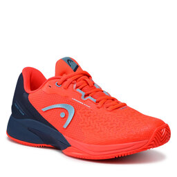 Head Zapatos Head Revolt Pro 3.5 Clay 273111 Neon Red/Dress Blue