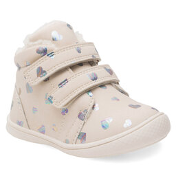 Nelli Blu Členková obuv Nelli Blu CM221028-9 Béžová