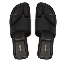 Calvin Klein Zehentrenner Calvin Klein Leather Toe Post Sandals HW0HW02866 Schwarz