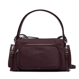 Calvin Klein Borsetta Calvin Klein Pocket Nylon Bag W/ Strap LV04F3132G Bordeaux