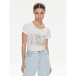 Liu Jo Liu Jo Marškinėliai VA4154 JS360 Balta Regular Fit