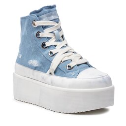 Inuikii Sneakersy Inuikii Levy Jeans High 30103-058 Light Blue