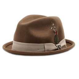 Brixton Chapeau Brixton Gain Fedora 10765 Desert Palm/Safari