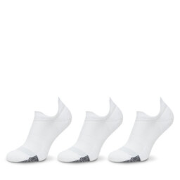 Under Armour Комплект 3 чифта къси чорапи унисекс Under Armour 1387052 Бял