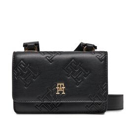 Tommy Hilfiger Torbica Tommy Hilfiger Th Refined Crossover Mono AW0AW15727 Black BDS