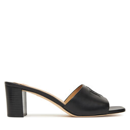 LAUREN RALPH LAUREN Klapki LAUREN RALPH LAUREN Everley Block-Heel 802974364001 Czarny