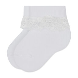 NAME IT Dječje visoke čarape NAME IT 13193143 White Alyssum