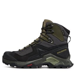

Трекінгові черевики Salomon Quest Element Gtx GORE-TEX 414571 28 V0 Black/Deep Lichen Green/Olive Night, Зелений