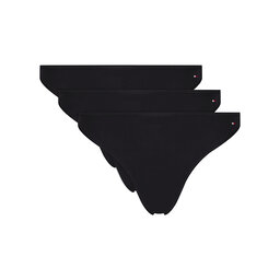 Tommy Hilfiger Tommy Hilfiger Set 3 parov spodnjih hlačk UW0UW05753 Črna