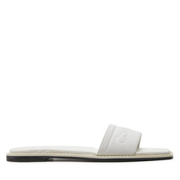 Calvin Klein Παντόφλες Calvin Klein Flat Slide He HW0HW01989 Λευκό
