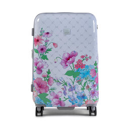 

Середня валіза ELLE Flower Print EL38HA.60.01 White, Сірий
