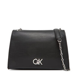 Calvin Klein Τσάντα Calvin Klein Re-Lock Medium Chain LV04F3104G Μαύρο