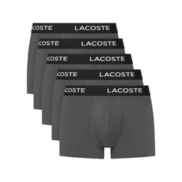 Lacoste Lacoste Набір з 5 пар боксерів 5H1292 Сірий