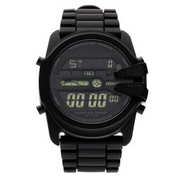 Diesel Pulkstenis Diesel Master Chief DZ2158 Black/Black