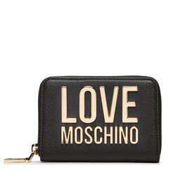 LOVE MOSCHINO Голям дамски портфейл LOVE MOSCHINO JC5613PP1HLI0000 Nero