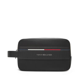 Tommy Hilfiger Τσαντάκι καλλυντικών Tommy Hilfiger Th Foundation Washbag AM0AM13235 Μαύρο