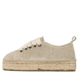 

Еспадрильї Manebi Lace-Up Espadrilles O 7.1 E0 Natural, Бежевий