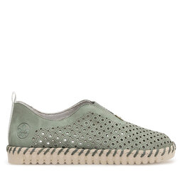 Rieker Halbschuhe Rieker N1963-52 Grün