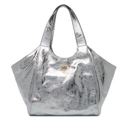 PINKO Bolso PINKO Tote Mini Bag AI 25-26 PLTT 104645 A2OT Plata