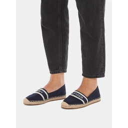 

Еспадрильї Tommy Hilfiger Mono Webbing Flat Espadrille FW0FW07917 Space Blue DW6, Cиній