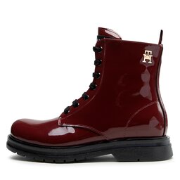 

Чоботи Tommy Hilfiger Lace-Up Bootie T4A5-32412-0775 S Bordeaux 356, Бордовий