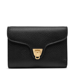 Coccinelle Голям дамски портфейл Coccinelle E2 MF6 11 D6 01 Черен
