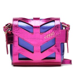 Nobo Handväska Nobo NBAG-N4500-C004 Różowy Z Niebieskim