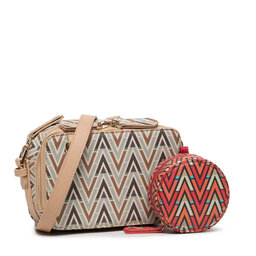 

Сумка Valentino Tonic BS69904 Beige/Multicolor E87, Бежевий