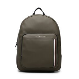 Tommy Hilfiger Σακίδιο Tommy Hilfiger Th Pique Pu Backpack AM0AM11317 RBU