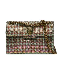 Kurt Geiger Torebka Kurt Geiger 690-Fabric Mini Kensington 9546636609 Brązowy