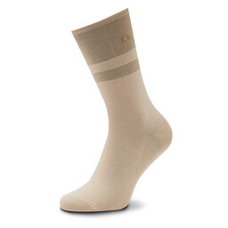 

Високі жіночі шкарпетки Calvin Klein 701219847 Beige 003, Бежевий
