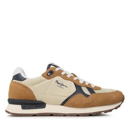 

Снікерcи Pepe Jeans Brit Man Heritage PMS30924 Tobacco 859, Бежевий