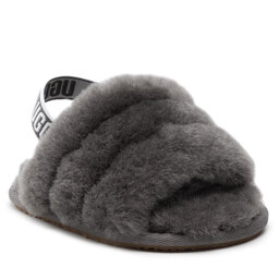 

Тапочки Ugg I Fluff Yeah Slide And Lovey 1124941I Chrc, Сірий