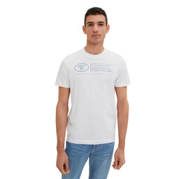 Tom Tailor Tom Tailor Camiseta 1035611 Blanco Regular Fit