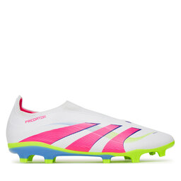 adidas Buty do piłki nożnej adidas Predator League Laceless Firm/Multi-Ground ID3861 Biały