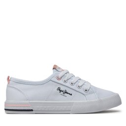 Pepe Jeans Tenisówki Pepe Jeans Brady Basic G PGS30604 Biały