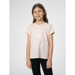 4F 4F Футболка 4FJSS23TTSHF280 Бежевий Regular Fit