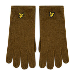 Lyle & Scott Moške rokavice Lyle & Scott Racked Rib Gloves GL304CL Olive W485