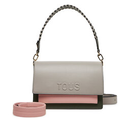 TOUS Дамска чанта TOUS Audree Saffiano 2002202647 Сив