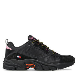 

Снікерcи Tommy Jeans Wmns Archive Textile Mix Runner EN0EN01514 Black BDS, Чорний