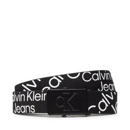 Calvin Klein Jeans Cinturón infantil Calvin Klein Jeans Stack Logo Aop Belt IU0IU00281 Black Stacked Logo Aop 0GK