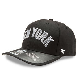 47 Brand Cap 47 Brand MLB New York Yankees Replica Script 47 MVP DP B-REPSP17WBP-BKB Black